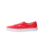 vans authentic red white sole