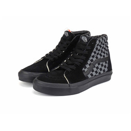 КЕДЫ VANS SK8-Hi checkerboard grey black