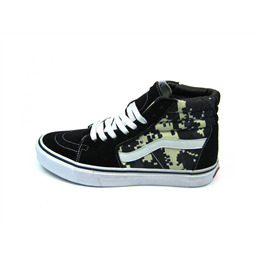 КЕДЫ VANS SK8-Hi digital camo black yellow white sole