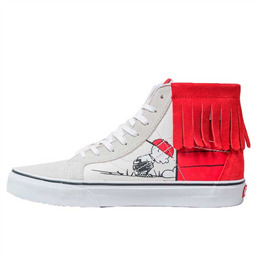 КЕДЫ VANS SK8-Hi penuts red beige